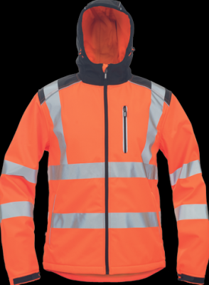 KNOXFIELD HVPS softshell bunda oranžová