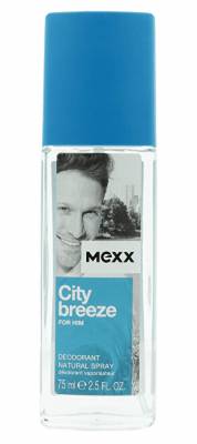 Mexx City Breeze For Him, deodorant s rozprašovačem 75 ml