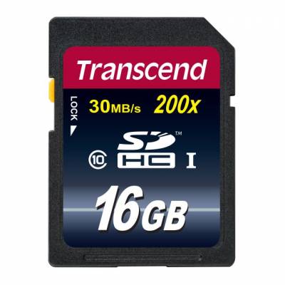 Transcend SDHC 16GB Class 10 TS16GSDHC10, paměťová karta