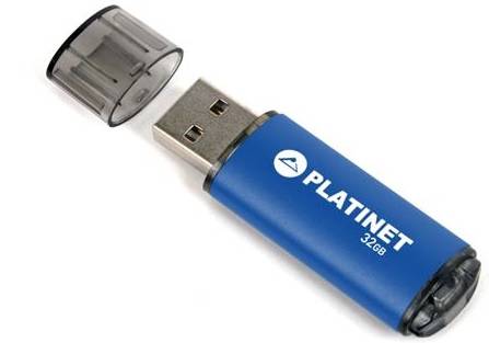 Platinet flashdisk USB 2.0 X-Depo 32GB modrý