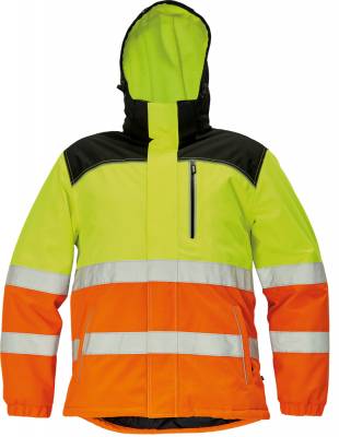 KNOXFIELD HI-VIS WINTER JACKET žlutá/oranžová