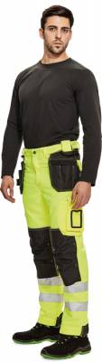 KNOXFIELD HI VIS 310 FL kalhoty žlutá