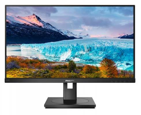 Philips LCD 272S1AE 27" IPS /1920x1080@75Hz/250cd/1000:1/50M:1/4ms/VGA/HDMI/DP/DVI/Repro/pivot/VESA