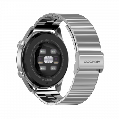 ARMODD Řemínek  Silentwatch 5 Pro kovový stříbrný Link (22mm)