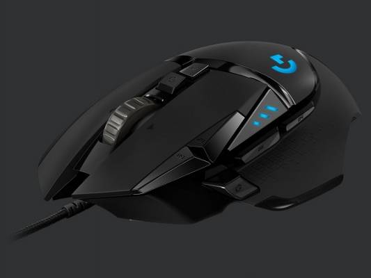 Logitech G502 Hero 910-005470, herní myš, černá