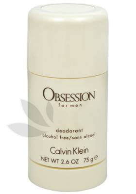 Calvin Klein Obsession For Men - tuhý deodorant 75 ml