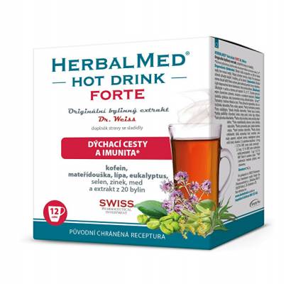 Simply You Herbalmed HotDrink Forte Dr.Weiss s kofeinen Varianta: 24 sáčků