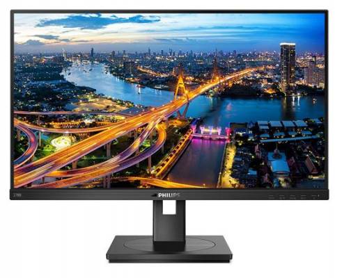 Philips LCD 278B1 27" 4K IPS/3840x2160@60Hz/50M:1/4ms/350cd/2xHDMI/DP/4xUSB/repro/pivot/VESA