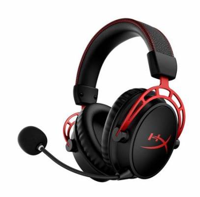 HP HyperX Cloud Alpha Wireless - Gaming Headset (Red)