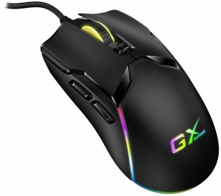 Genius GX Gaming Scorpion M700, Myš, herní, drátová, optická, 800-7200DPI, 6 tlačítek, RGB podsvícení, USB, černá