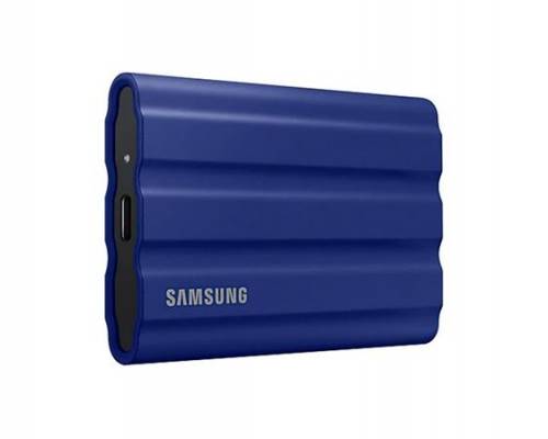 Samsung Externí T7 Shield SSD disk 2TB modrý