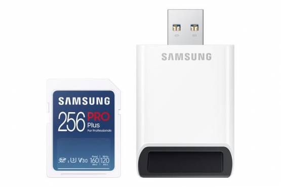 Samsung SDXC 256GB PRO PLUS + USB adaptér