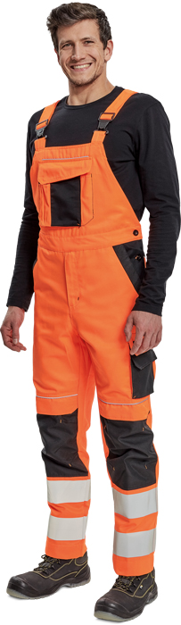 CERVA MAX VIVO HV kalhoty s laclem oranžová 56
