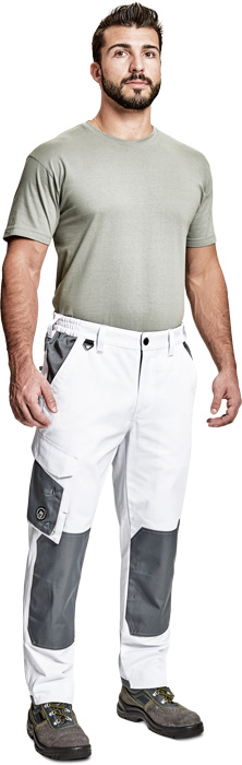 CERVA CREMORNE kalhoty bílá 60