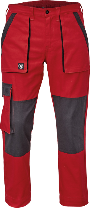 CERVA MAX NEO kalhoty červená 62
