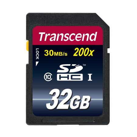 Transcend SDHC 32GB Class 10 TS32GSDHC10, paměťová karta