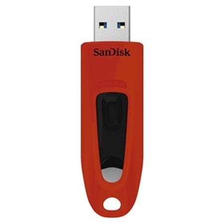 Sandisk Ultra 64 GB SDCZ48-064G-U46R, Flash disk, červená